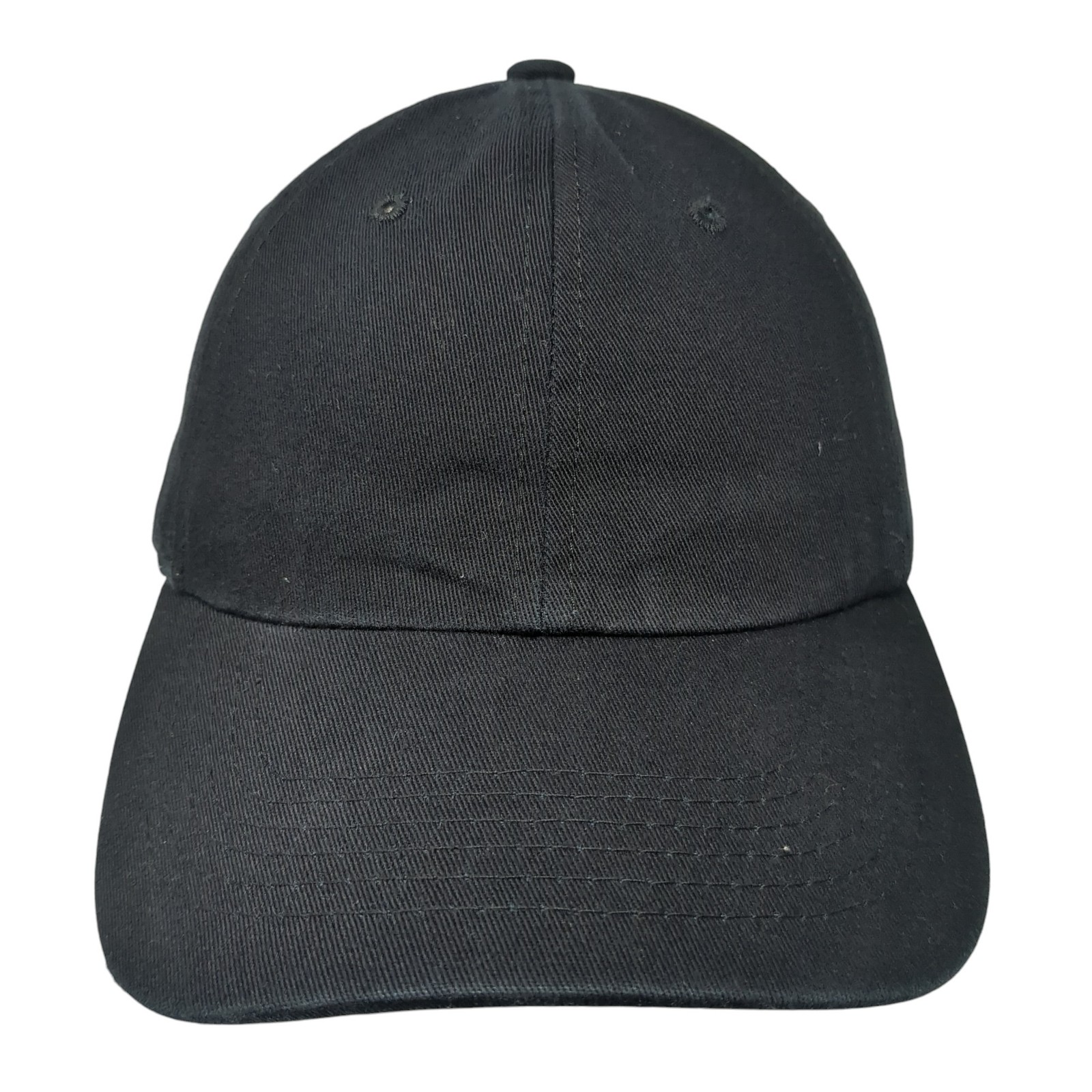 Ethos Slideback Hat Solid Black One Size Adjustab… - image 1