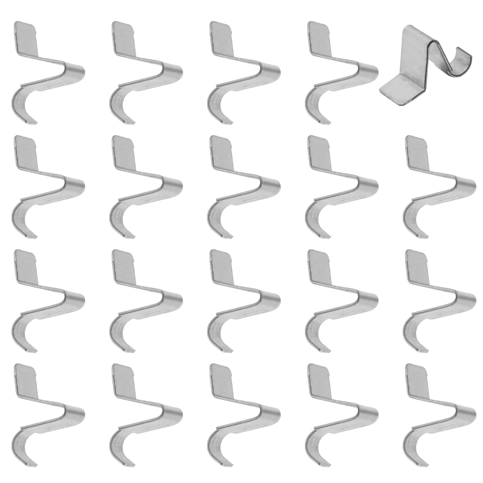 20Pcs Cabinet Shelf Clips, Heavy Duty Metal Shelf Clips Removable Shelving Ho...