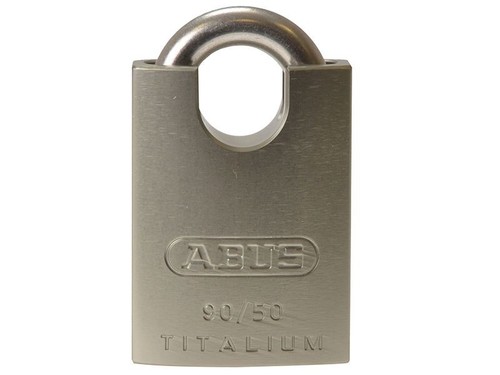 ABUS 90RK/50 TITALIUM™ Kunci Gembok Closed Shackle Berkad - Picture 2 of 4