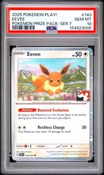 Eevee 143/191 Prize Pack Series 7 Holo Common