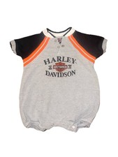 Vintage Harley-Davidson Baby One-Piece Bodysu...