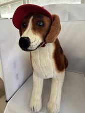 Melissa And David Beagle Realistic Looking Stuffed Animal Brown And Off White
