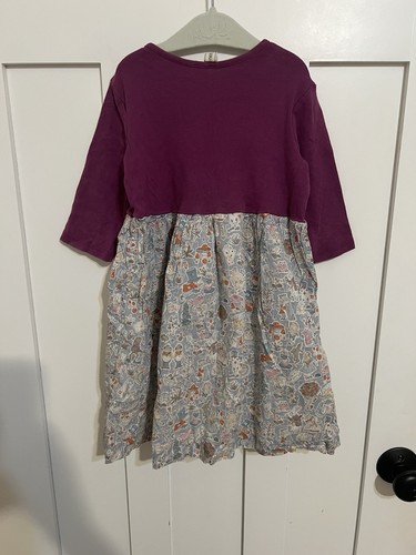 Sailor Rose BAKER ISLAND DRESS - PURPLE / PINK ALICE in WONDERLAND Livery London - Picture 2 of 7