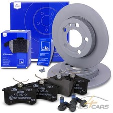 ATE BREMSSCHEIBEN VOLL Ø239 + CERAMIC BELÄGE HINTEN FÜR VW BORA KOMBI 1J 1.4-2.8
