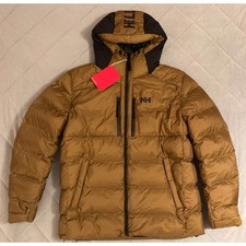Helly Hansen Park Puffy Parka - Lynx Brown - Size M (BNWT with minor flaw)