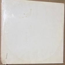 The Beatles White Album Original 2LP Vinyl Record Embossed Cover Apple Labels