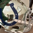 Peyton Manning Indianapolis Colts Chrome Helmet Signed Original rep helmet