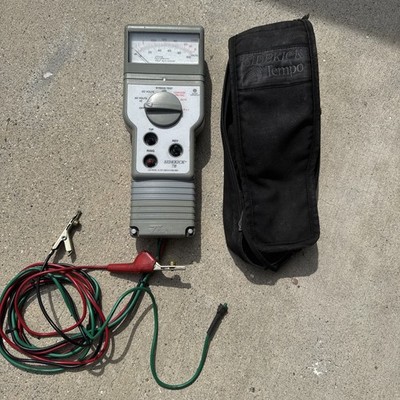 TEMPO SIDEKICK 7B Cable Fault Tester w/ Case   Short Ground Cross Tool