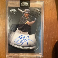 2022 Topps Chrome Black - Autographs C.J. Abrams #CBA-CA (AU, RC)