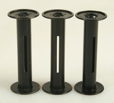 KODAK METAL FILM TAKE UP SPOOLS, SET OF 3, 2 1/2 INCHES TALL