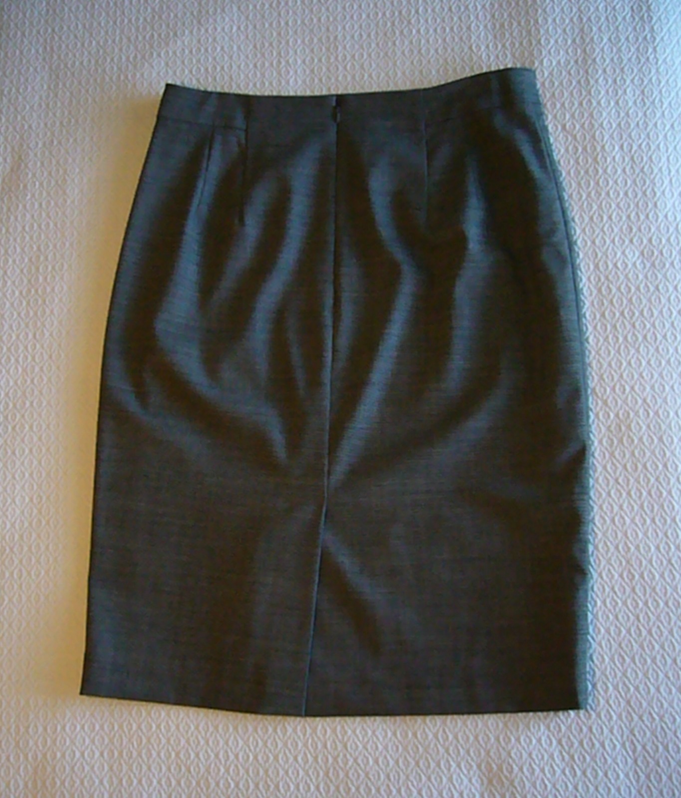 Ann Taylor gray subtle pattern lined midweight wo… - image 6