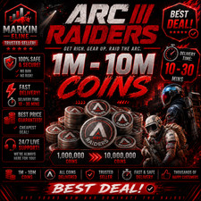 ARC RAIDERS ALL WEAPONS / COINS |  1M - 10M C...
