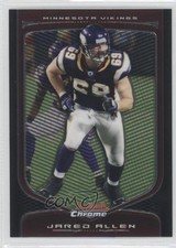 2009 Bowman Chrome Jared Allen #20 0i39