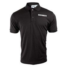 Security Event Safety Guard Staff One/Two-Sided Big Sizes Polo Unisex T-Shirt
