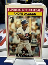 1989 Topps Kay-Bee Superstars of Baseball #9 Andre Dawson Chicago Cubs