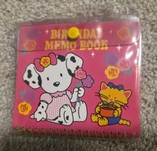 Vintage 1999 Spottie Dottie Brand New Birthday Memo Book