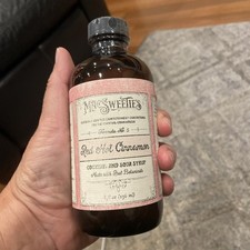 MacSweeties Cocktail Syrups  Bitters - Red Hot Cinnamon Cocktail  Soda...