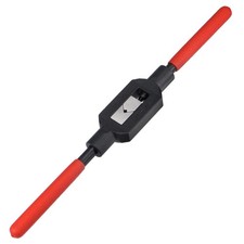 Adjustable Tap Wrench Handle Holder Tap Reamer Tapping Tool with Plastic Handle
