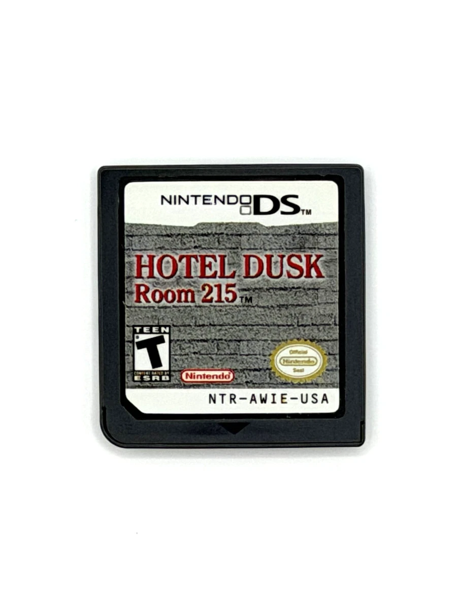 Hotel Dusk: Room 215 Nintendo DS Gameplay - He's a big guy