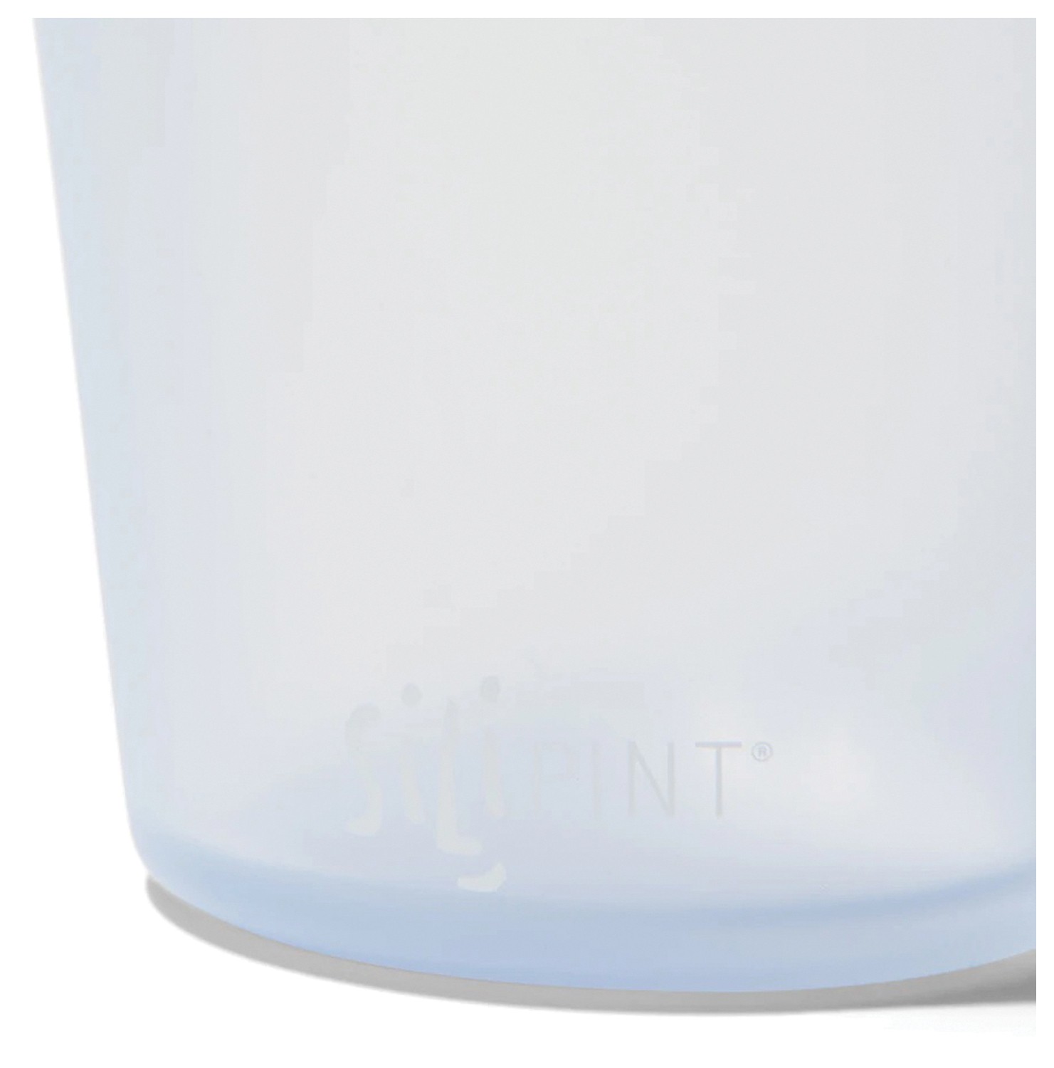 Пинтовое стекло Silipint Icicle - Прочная силико посуда для питья на открытом воздухе, не содержащая бисфенола А -