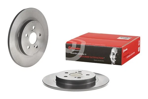 2x BRAKE DISC 08.D416.11 FOR LEXUS TOYOTA 5ZR/2ZR-FXE 1.8L 4cyl CT1ND-TV 1.4L - Image 3 of 4