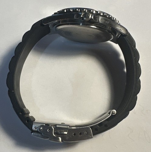 Tempi Horse Watch - Equestrian-Dressage-Nylon Band Black Silver Dial-NEW Batt - Picture 5 of 9