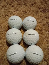 TaylorMade TP5x Golf Balls - White - Pack Of 3