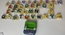 LeapFrog Fridge Phonics Magnetic Uppercase Letters And Numbers Used NO ”O” Works