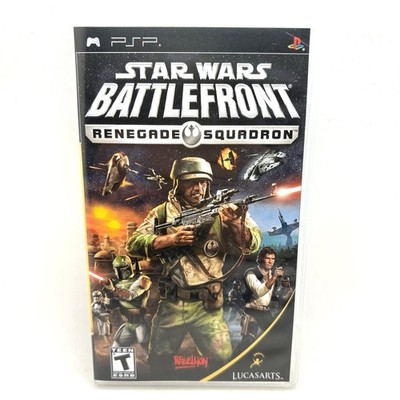 PSP Star Wars Battlefront Renegade Squadron New Case & Replacement Artwork