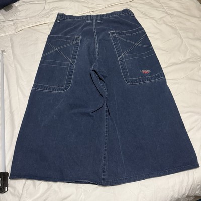 Grind King Vintage Denim Skateboard Baggy Jeans 90's JNCO, Size 34