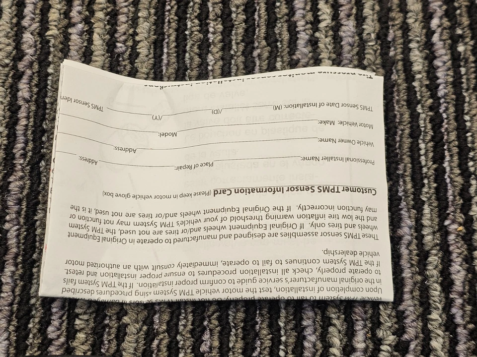 VDO SE57772: Sensor de presión de neumáticos TPMS para Chrysler Dodge Mitsubishi Suzuki Foto 3 de 4