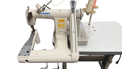 JUKI MS-1190 Feed-Off-Arm Double Chainstitch Sewing Machine w/ Table 110V