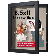 Americanflat Front Opening 8.5x11 Shadow Box ...