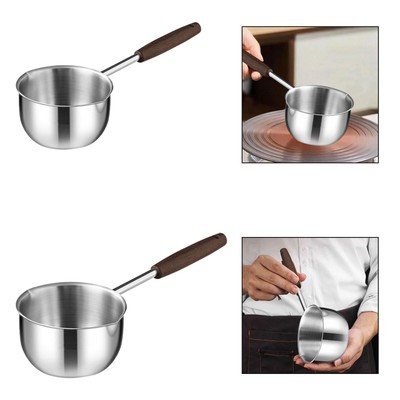 Kitchen Oil Pan Butter Melting Pot for RV Travel Camping Heating Milk