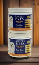 2 Pack ANGELS' EYES Natural Tear Stain Prevention Soft Chews For Dogs. 180 Count