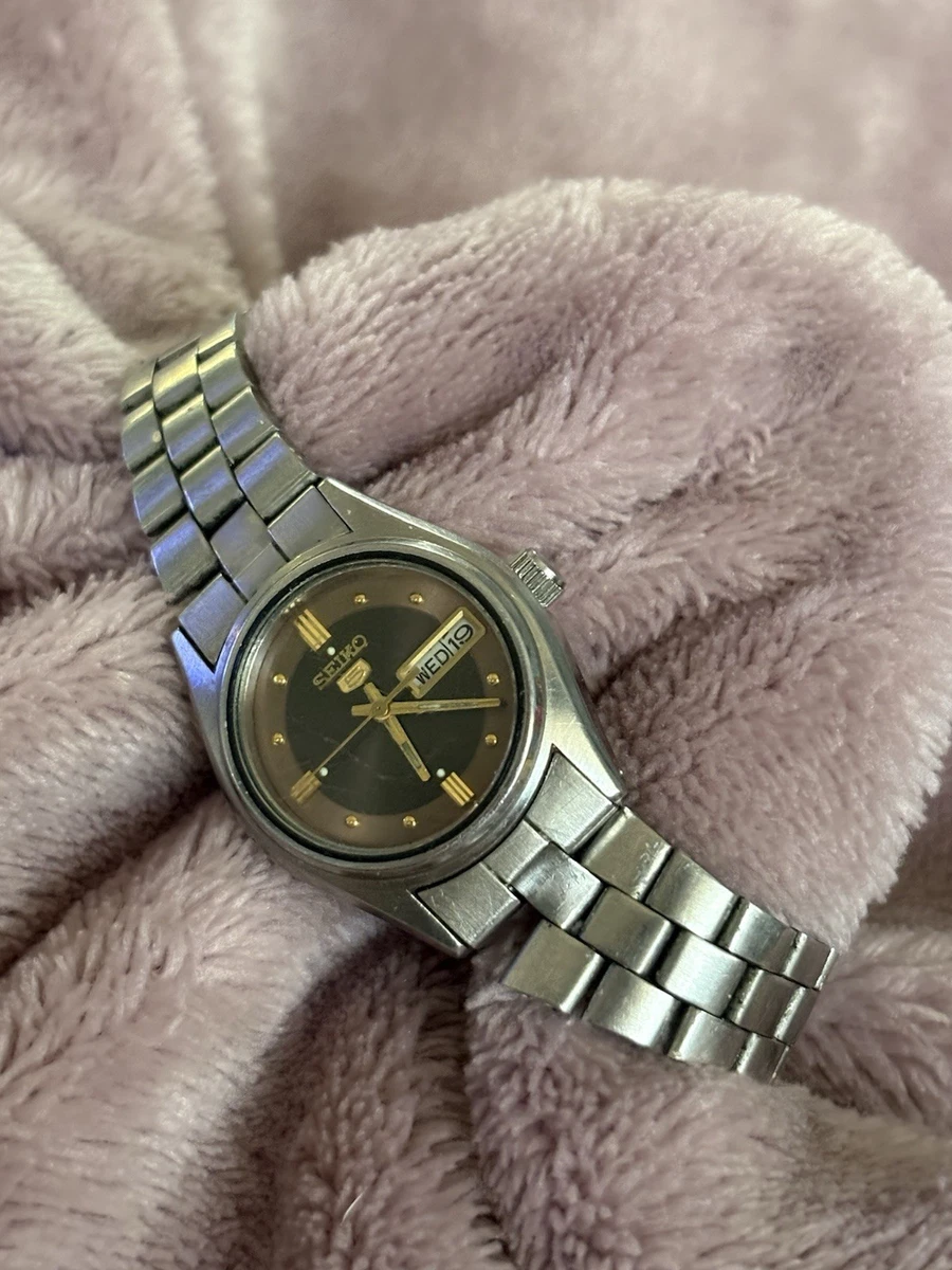 Seiko 5 Mechanical Automatic Wristwatches for Women for sale - eBay