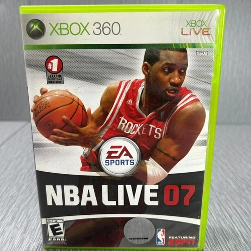 NBA Live 07 (Microsoft Xbox 360, 2006 Video Game) Complete CIB Tested Works