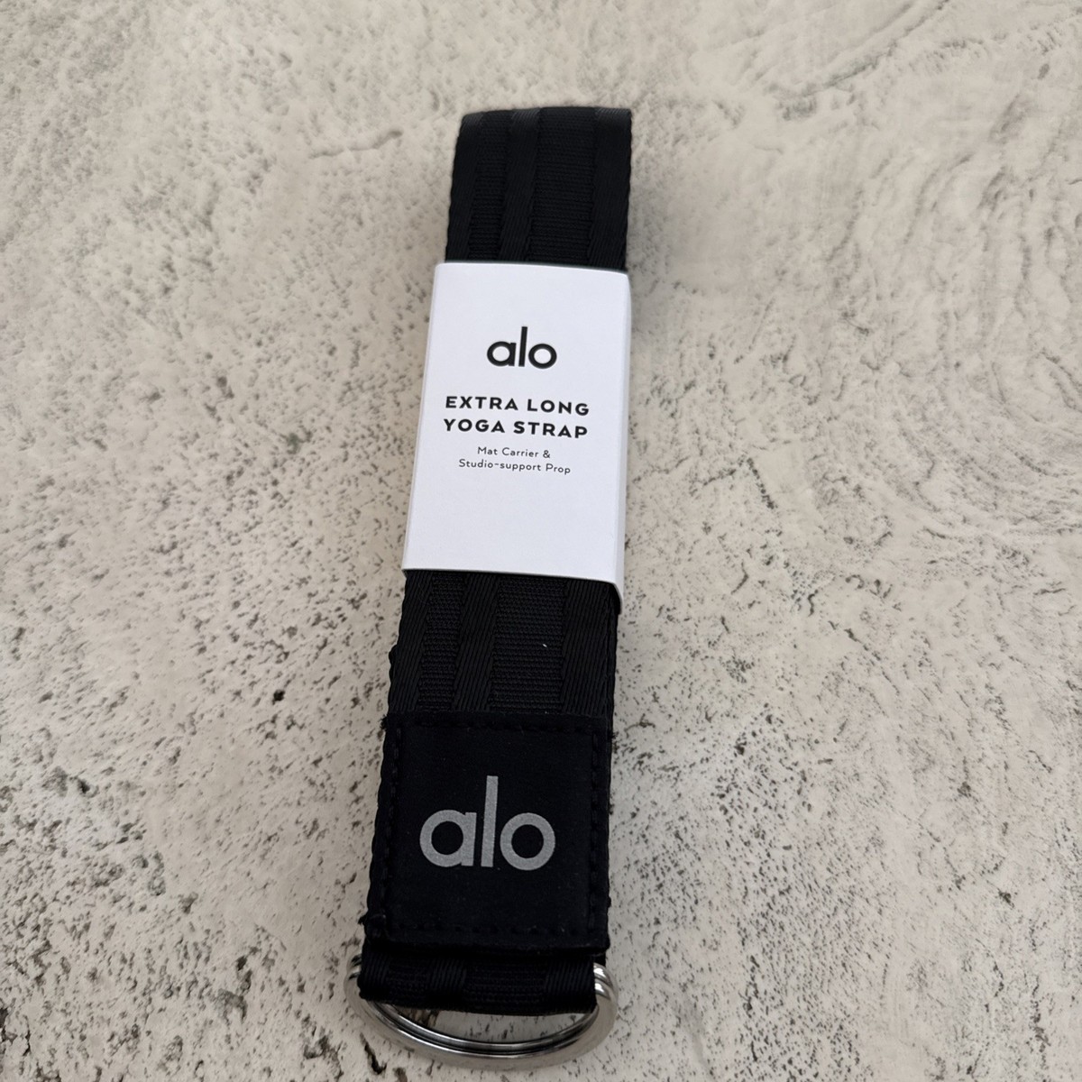New ALO YOGA Extra Long Black Mat Strap | eBay