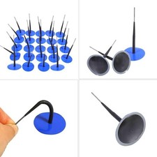 24X Car Vehicle Tubeless Tyre Puncture Repair Kit Wired Mushroom Plug Patch-