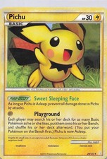 Pichu Rare HeartGold SoulSilver 28/123 MP on eBay