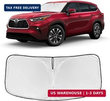 for Rivian R1T 2022-2024 Windshield Sun Shade - 4 Layers for Front Windows Shade