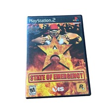 CIB STATE OF EMERGENCY PS2 SONY PLAYSTATION 2 VIDEO GAME COMPLETE IN BOX