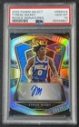 TYRESE MAXEY PSA 10 2020-21 PANINI SELECT #RS-MAX ROOKIE PRIZM AUTO RC 202/249