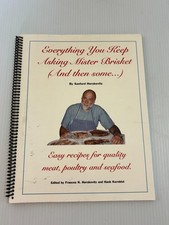 Vintage 1995 Everything You Keep Asking Mister Brisket And Then Some Cookbook