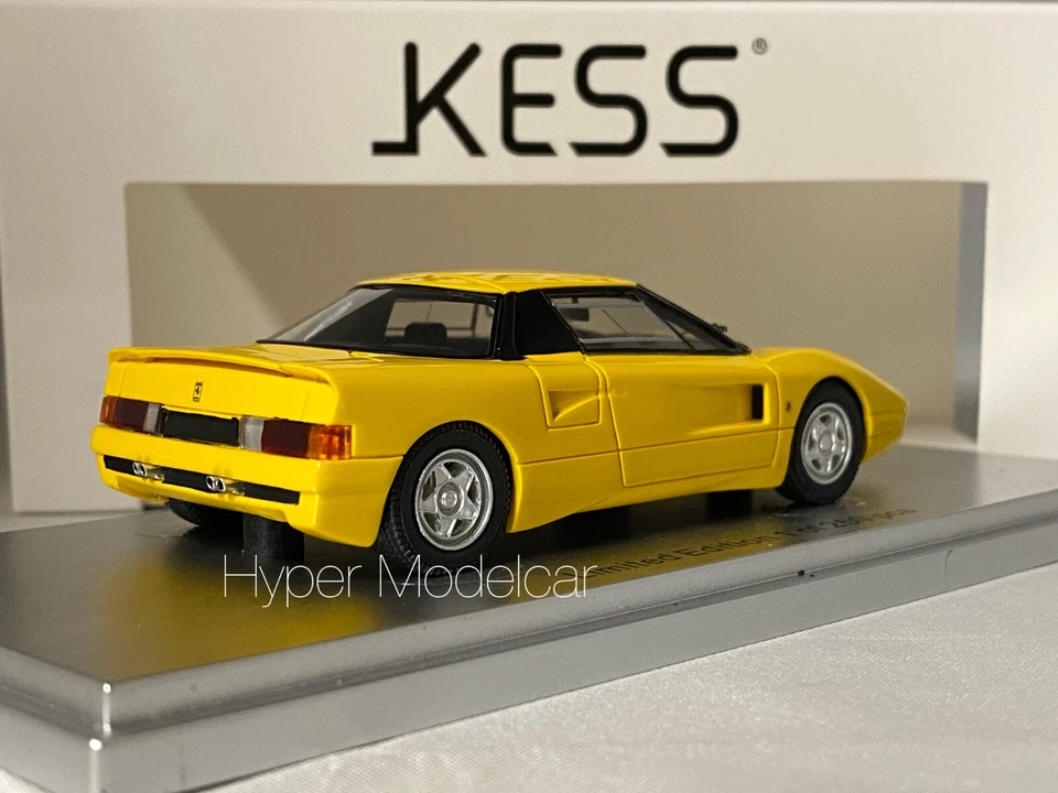 KESS MODEL 1/43 FERRARI 408 4RM 1987 AMARILLO ART. KE43056301 - Imagen 3 de 3