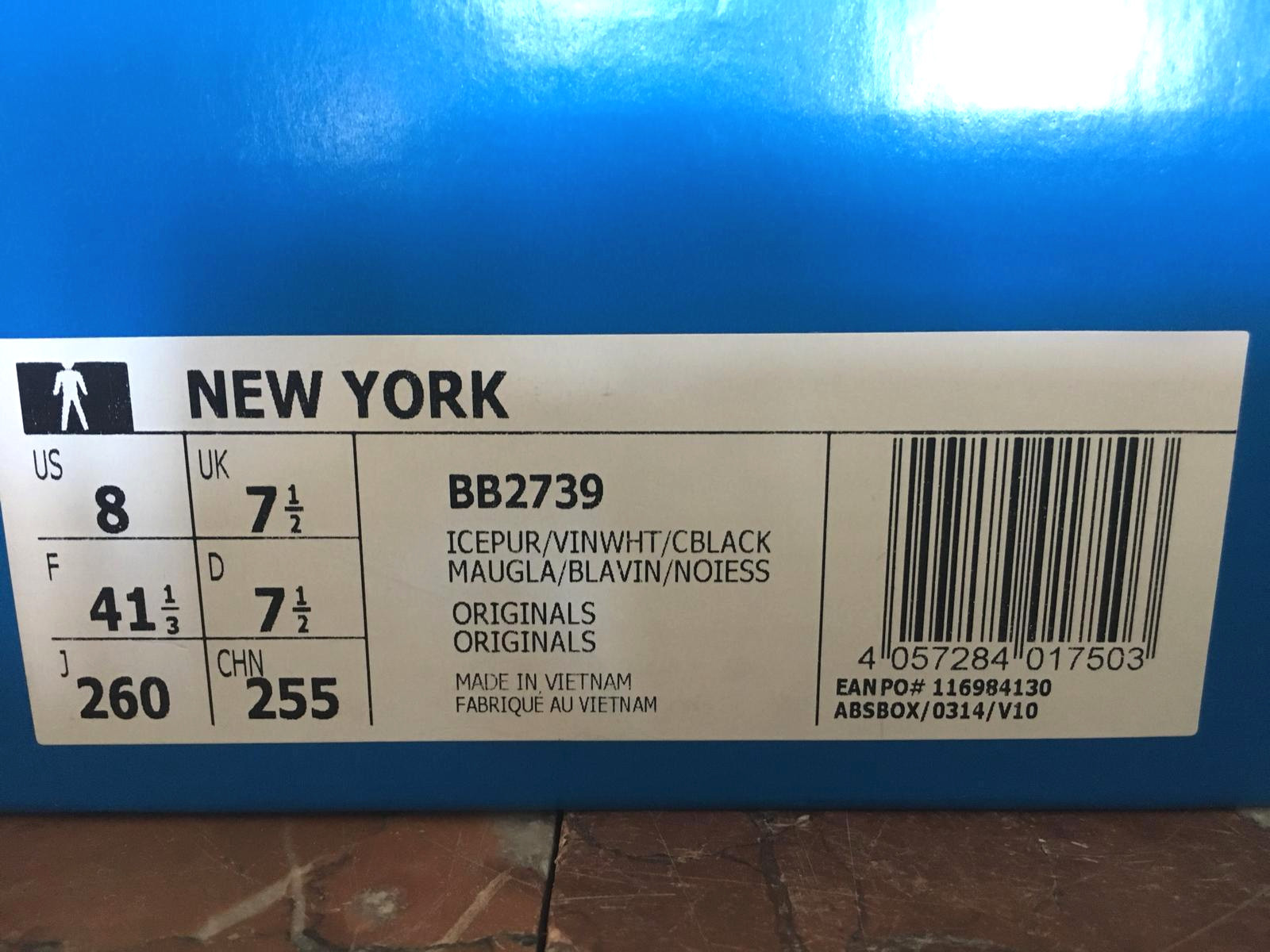 ADIDAS NEW YORK 41 1/3 1/3 1/3 Sneaker RUNNING Retro Violet Rose lila rosé 8 7,5 NEU OVP 4d32ca ADIDAS NEW YORK 41 1/3 1/3 1/3 Sneaker RUNNING Retro Violet Rose lila rosé 8 7,5 NEU OVP 4d32ca