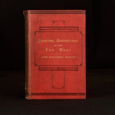 1879 Sporting Adventures in the Far vendu West John Mortimer Murphy Culture