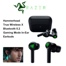 Razer Hammerhead True Wireless X Bluetooth 5.2 Gaming Mode In-Ear Earbuds