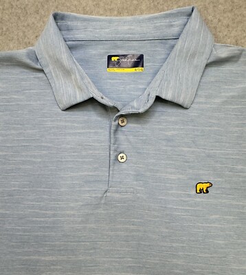 Jack Nicklaus Golden Bear Polo Golf Shirt Mens XL X-Large