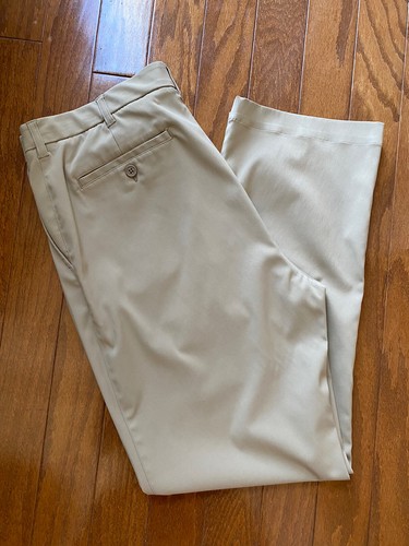 YORKE MENS PERFORMANCE KHAKI PANTS SIZE 